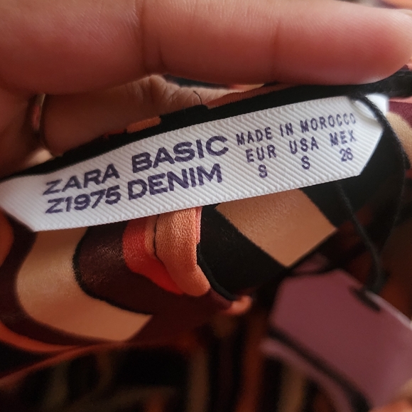 ❤️Zara Long-Sleeve Sarong Belted Dress☆ - Picture 3 of 4